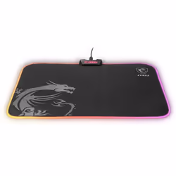 MSI AGILITY GD60 tapis de souris Tapis de souris de jeu Noir, Gris
