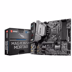 MSI MAG B365M Mortar, Intel, LGA 1151 (Emplacement H4), Intel® Core™ i3, Intel® Core™ i5, Intel® Core™ i7, Intel® Core™ i9, I ...