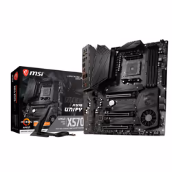 MSI MEG X570 UNIFY, AMD, Emplacement AM4, AMD Ryzen™ 3 de 2e génération, AMD Ryzen™ 3 de 3e génération, AMD Ryzen™ 5 de 2e... ...