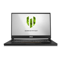 MSI Workstation WS65 9TM-1666FR i9-9880H 15.6" 4K Ultra HD 64Go 1To SSD Quadro RTX 5000 Noir