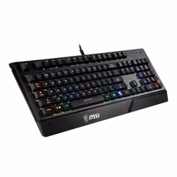 MSI VIGOR GK20 clavier USB QWERTZ Allemand Noir