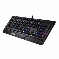 MSI VIGOR GK20 clavier USB QWERTZ Allemand Noir