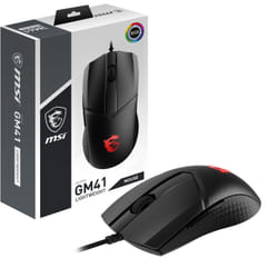 MSI Clutch GM41 Lightweight souris Droitier USB Type-A Optique 16000 DPI