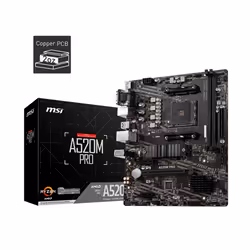 MSI A520M PRO carte mère AMD A520 Emplacement AM4 micro ATX - Vue supplémentaire 5
