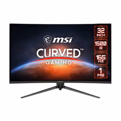 MSI Optix AG321CR, 80 cm (31.5"), 1920 x 1080 pixels, Full HD, LCD, 1 ms, Noir