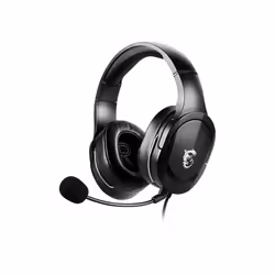 MSI Immerse GH20, Avec fil, Jouer, 20 - 20000 Hz, 245 g, Casque, Noir
