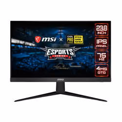 MSI Optix G241V E2, 60,5 cm (23.8"), 1920 x 1080 pixels, Full HD, LED, 1 ms, Noir