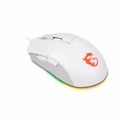 MSI CLUTCH GM11 WHITE souris Ambidextre USB Type-A Optique 5000 DPI - Vue supplémentaire 4