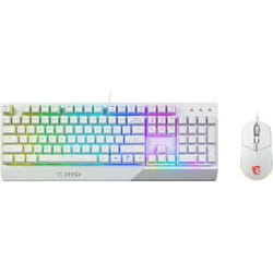 MSI Clavier et Souris Gaming Vigor GK30 Blanc Français AZERTY