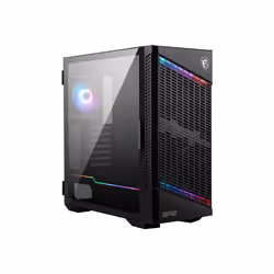 MSI MPG VELOX 100P AIRFLOW, Midi Tower, PC, Noir, ATX, Jouer, 1x 120 mm