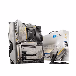 MSI MEG Z590 Ace Gold Edition, Intel, LGA 1200 (Socket H5), Intel® Celeron®, Intel® Core™ i3, Intel® Core™ i5, Intel® Core™ i ...