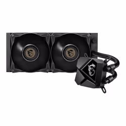 MSI MAGCORELIQUID P240, Refroidisseur de liquide tout-en-un, 12 cm, 500 tr/min, 2000 tr/min, 34,3 dB, 78,73 cfm