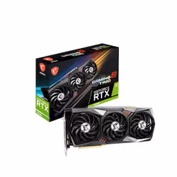 MSI GAMING RTX 3080 Z TRIO 10G LHR, GeForce RTX 3080, 10 Go, GDDR6X, 320 bit, 7680 x 4320 pixels, PCI Express 4.0