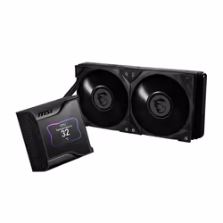 MSI MEG CORELIQUID S280 système de refroidissement d'ordinateur Processeur Refroidisseur de liquide tout-en-un Noir - Vue supplémentaire 4