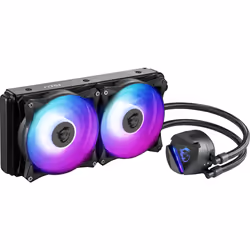 MSI MAG CORELIQUID 280R V2 système de refroidissement d’ordinateur Boitier PC Refroidisseur 14 cm Noir