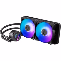 MSI MAG CORELIQUID 280R V2 système de refroidissement d’ordinateur Boitier PC Refroidisseur 14 cm Noir