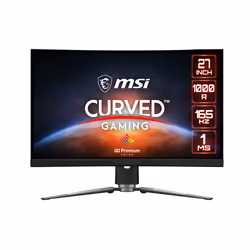 MSI MPG Artymis 273CQR-QD, 68,6 cm (27"), 2560 x 1440 pixels, Wide Quad HD, 1 ms, Noir