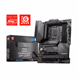 MSI MAG Z690 TOMAHAWK WIFI DDR4 ATX, Intel, LGA 1700, Intel® Celeron®, Intel® Pentium® Gold, DDR4-SDRAM, 128 Go, DIMM