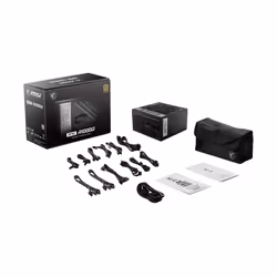 MSI MPG A1000G unité d'alimentation d'énergie 1000 W 20+4 pin ATX ATX Noir - Vue supplémentaire 6