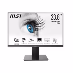 MSI Pro MP241X, 60,5 cm (23.8"), 1920 x 1080 pixels, Full HD, LCD, 4 ms, Noir