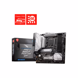 MSI MAG B660M MORTAR WIFI, Intel, LGA 1700, Intel® Celeron®, Intel® Core™ i3, Intel® Core™ i5, Intel® Core™ i7, Intel® Core™  ...