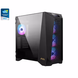 MSI MEG PROSPECT 700R, Midi Tower, PC, Noir, ATX, micro ATX, Mini-ITX, Jouer, Multicolore