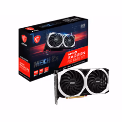 MSI MECH Radeon RX 6650 XT 2X 8G OC, Radeon RX 6650 XT, 8 Go, GDDR6, 128 bit, 7680 x 4320 pixels, PCI Express 4.0