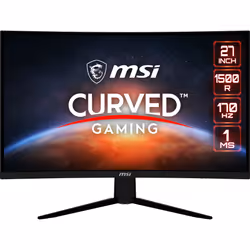 MSI G273CQ, 68,6 cm (27"), 2560 x 1440 pixels, Full HD, Noir