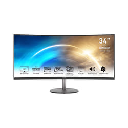 MSI PRO MP341CQDE écran plat de PC 34" UltraWide Quad HD Noir