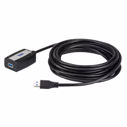 ATEN Extension USB 3.0 (5m), 5 m, USB A, USB A, USB 3.2 Gen 1 (3.1 Gen 1), 5000 Mbit/s, Noir