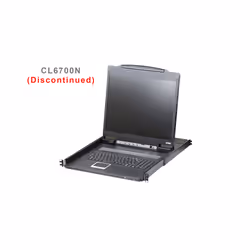 ATEN Console LCD à un seul rail (USB, HDMI / DVI / VGA)