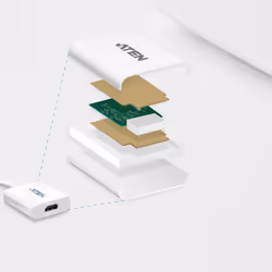 ATEN Adaptateur DisplayPort à HDMI - Vue supplémentaire 4
