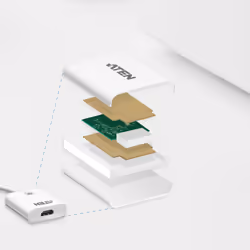 ATEN Adaptateur actif Mini DisplayPort vers HDMI 4K - Vue supplémentaire 4
