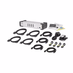 ATEN Commutateur KVMP™ DisplayPort 4 ports USB 3.0 (câbles inclus) - Vue supplémentaire 4