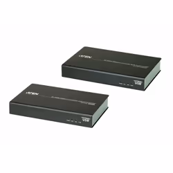 ATEN Système d'extension HDBaseT HDMI 4K avec ExtremeUSB® (4K à 100m) (HDBaseT Classe A), Émetteur et récepteur AV, 100 m, Av ...