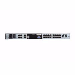 ATEN Commutateur KVM LCD à deux rails 16 ports Multi-Interface Cat 5 sur IP accès de partage 1 local/1 distant