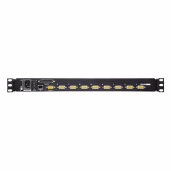ATEN Commutateur KVM VGA LCD à un seul rail 8 ports PS/2-USB sur IP accès de partage 1 local/distant