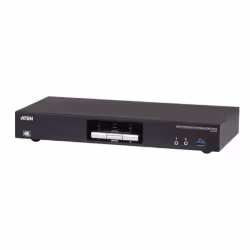 ATEN Commutateur KVMP™ deux affichage DisplayPort 4K 2 ports USB 3.0, 4096 x 2160 pixels, Ethernet/LAN, 4K Ultra HD, 3,48 W, ...