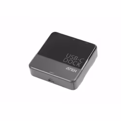 ATEN UH3233, Avec fil, USB 3.2 Gen 1 (3.1 Gen 1) Type-C, Noir, 4K Ultra HD, 3840 x 2160 pixels, Plastique
