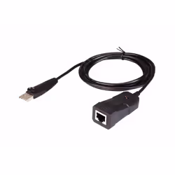 ATEN Adaptateur de console USB à RJ-45 (RS-232), USB Type-A, RJ-45, Noir, Énergie, 0 - 40 °C, -20 - 60 °C