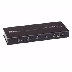 ATEN Commutateur KM sans limite USB à 4 ports (câbles inclus) - Vue supplémentaire 4