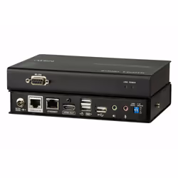 ATEN Système d'extension KVM USB HDMI HDBaseT™ 2.0 (4K à 100 m), Émetteur et récepteur, Avec fil, 150 m, Cat5e, Cat6, Cat6a, ...