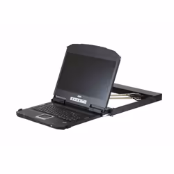 ATEN Console LCD à écran large à deux rails de très faible profondeur (USB