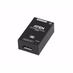 ATEN Booster DisplayPort True 4K, 4096 x 2160 pixels, Répéteur AV, 20 m, Avec fil, Noir, HDCP
