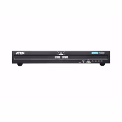 ATEN Commutateur KVM sécurisé DVI USB à 2 ports (conforme à PSS PP v3.0), 3840 x 2160 pixels, 4K Ultra HD, 4,4 W, Noir
