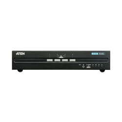ATEN Commutateur KVM sécurisé deux affichages DVI USB à 4 ports (conforme à PSS PP v3.0)