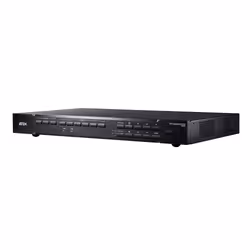 ATEN Commutateur matriciel de présentation Seamless 7 x 3 avec Scaler, Streaming, mélangeur audio et HDBaseT, HDMI, Métal, No ...