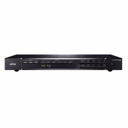 ATEN Commutateur matriciel de présentation Seamless 7 x 3 avec Scaler, Streaming, mélangeur audio et HDBaseT