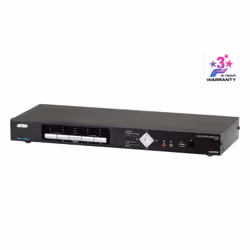 ATEN Commutateur KVMP™ multivue 4K HDMI USB à 4 ports, 4096 x 2160 pixels, Ethernet/LAN, 4K Ultra HD, Grille de montage, 16 W ...