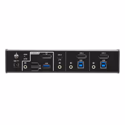ATEN Commutateur KVMP™ hybride DisplayPort USB-C 3 ports